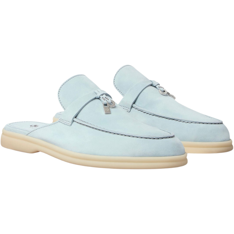 Loro piana Babouche Charms Walk Loafer'Spring Waterfall Melange (60BJ)'