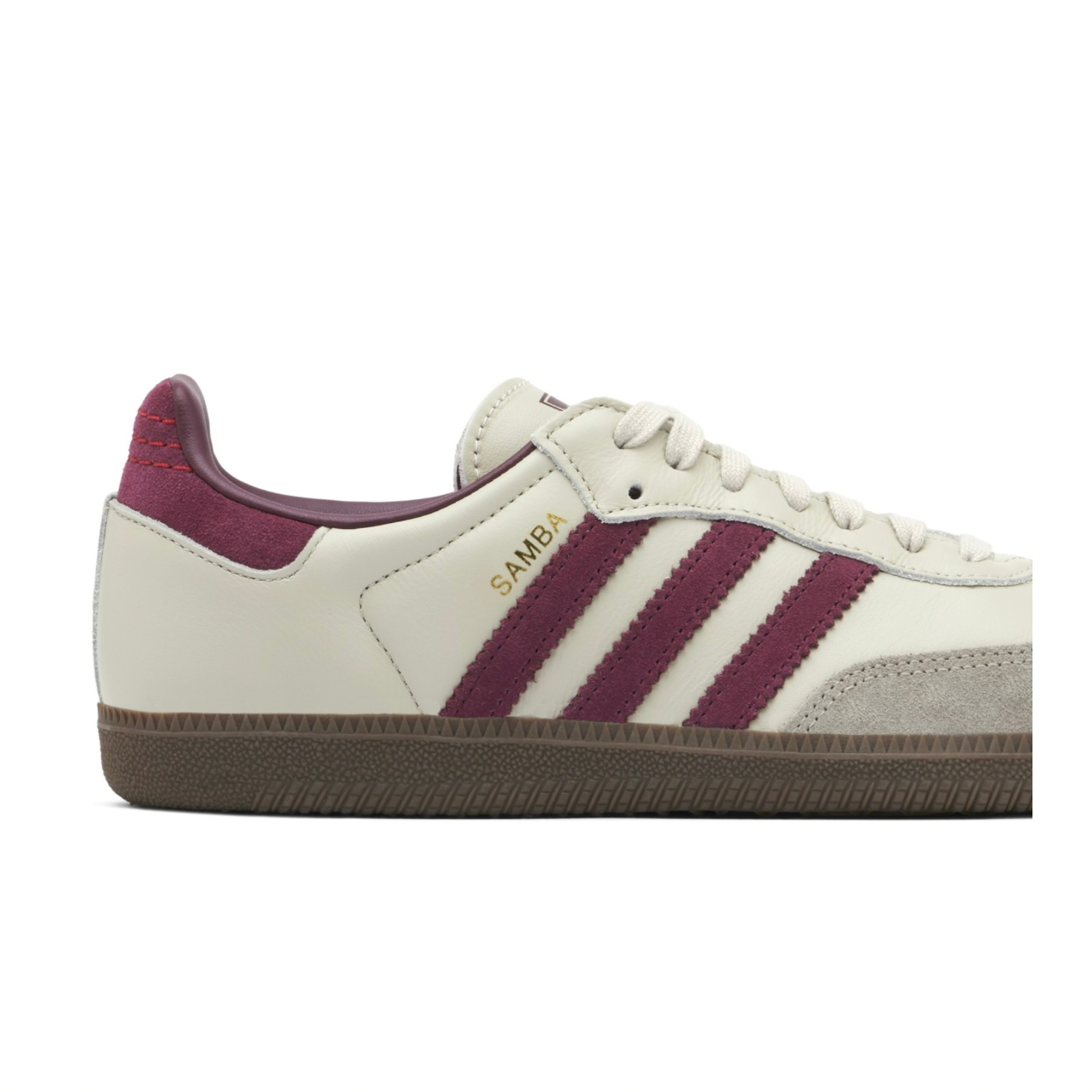 Adidas Samba OG – Putty Grey Maroon