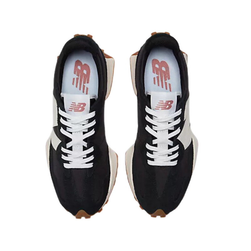 New Balance 327 – Black White Gum