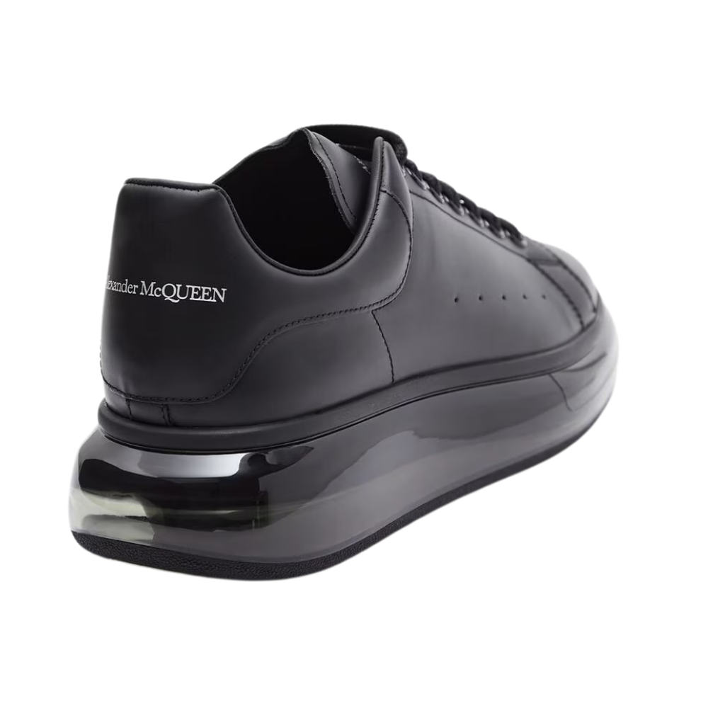 Alexander Mcqueen Oversized – Black Shiny Sole