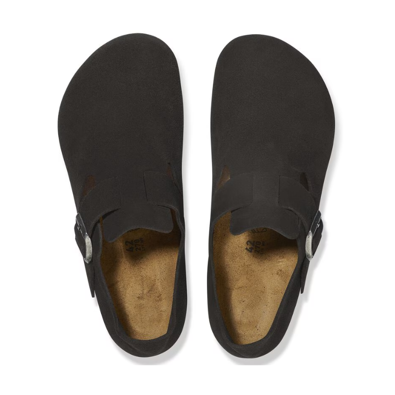 Birkenstock London – Suede Leather Black