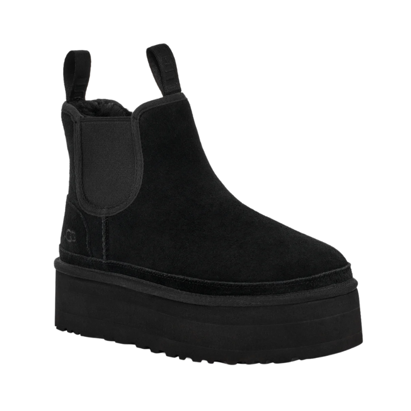 UGG Neumel Platform Chelsea Boot – Black